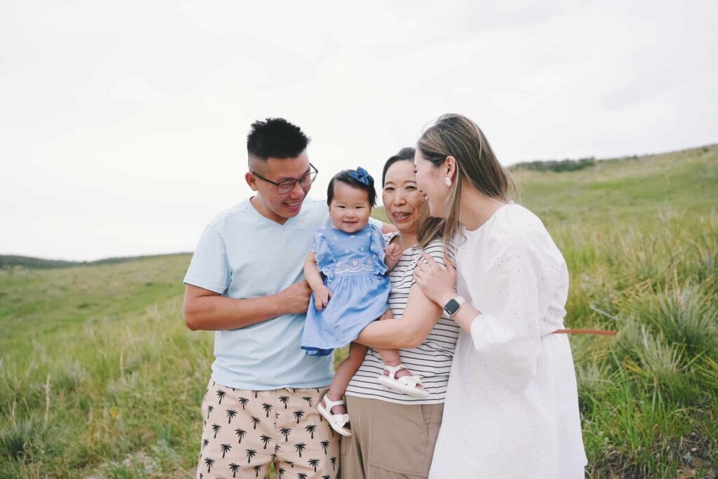 3 generations at the Bluffs 